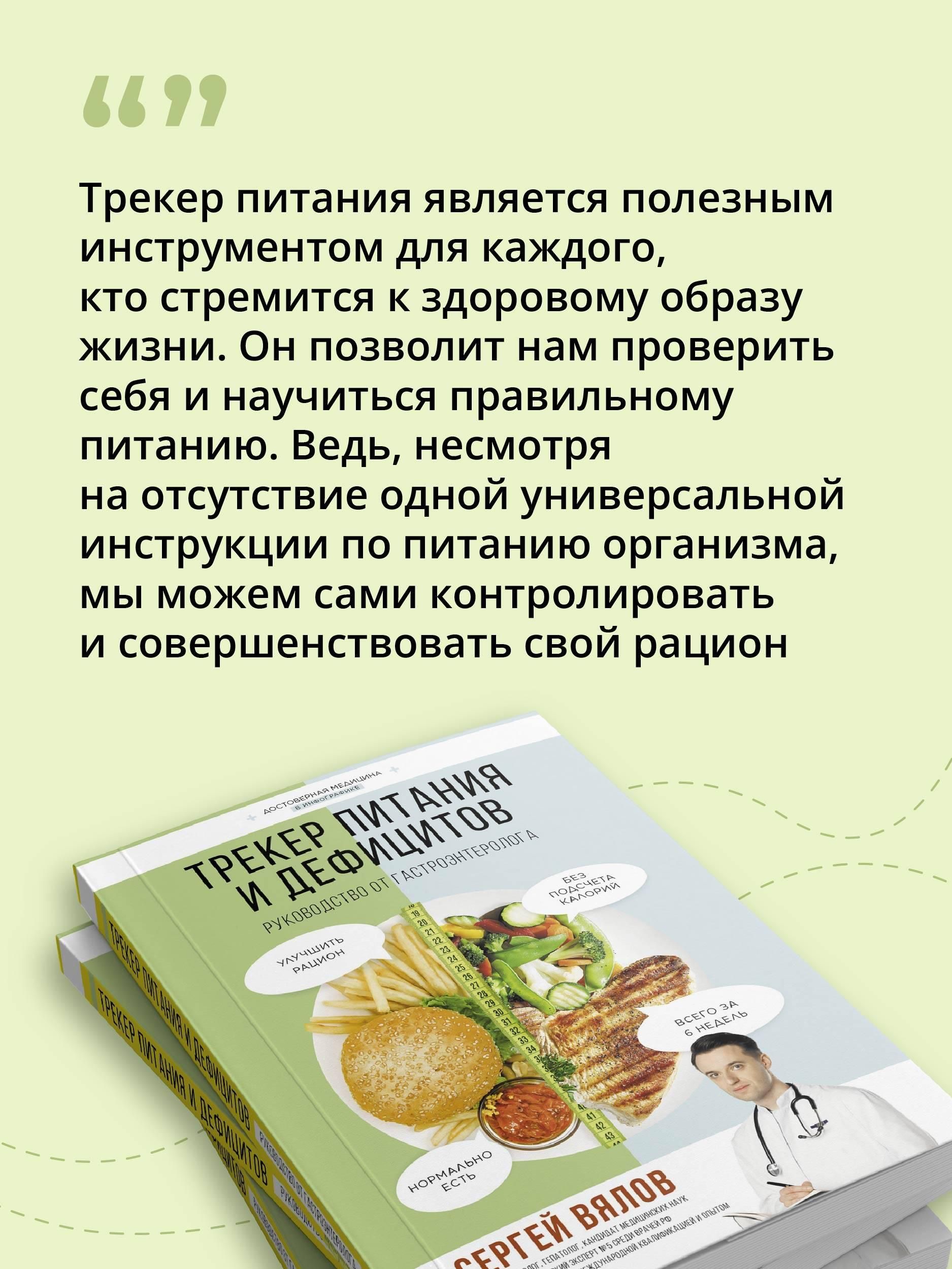 Трекер питания и дефицитов. Руководство от гастроэнтеролога | Nutrition Tracker and Deficiencies. A Guide - Ozon image 3