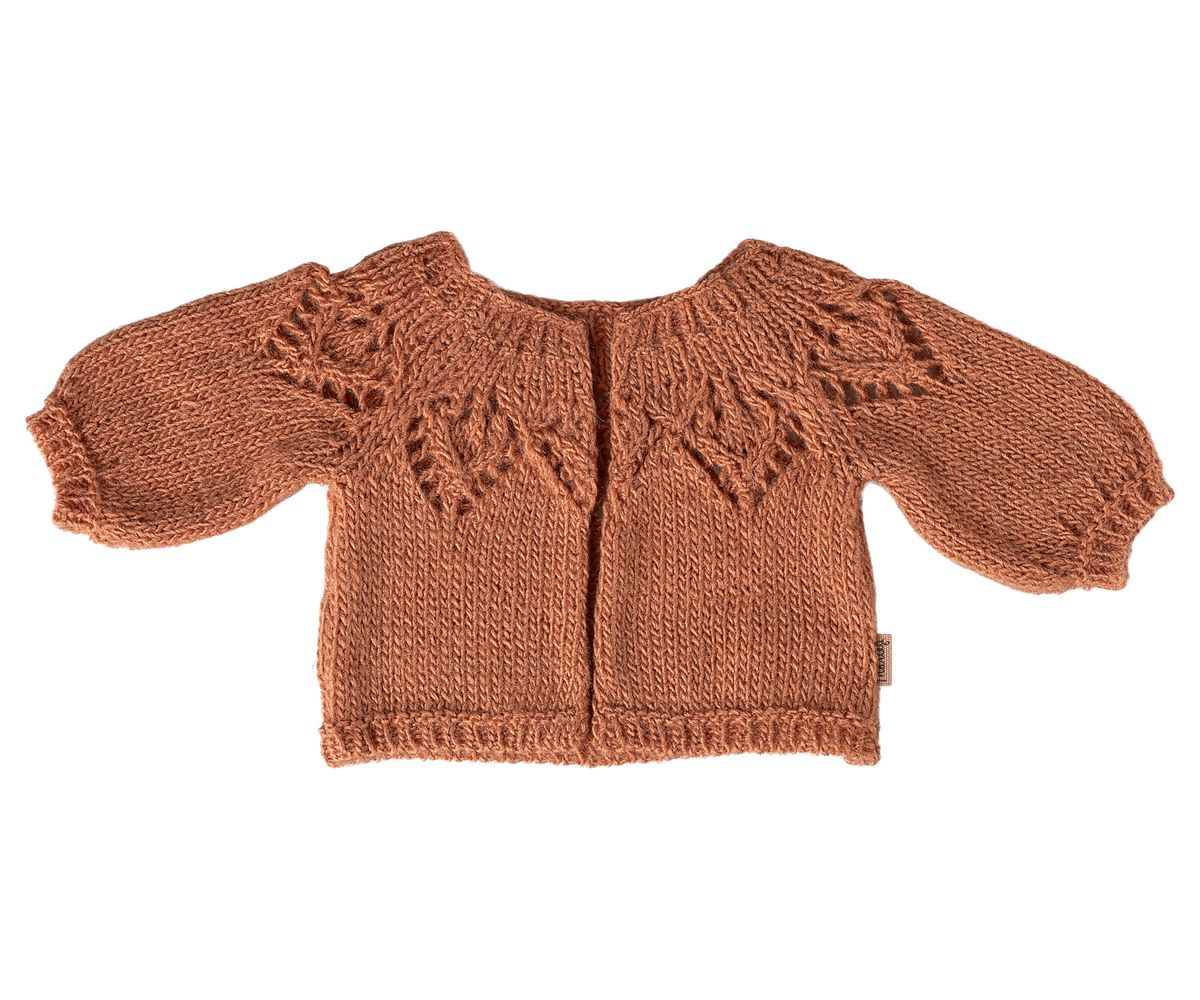 Вязаный кардиган Maileg - Size 3 - Vintage rose