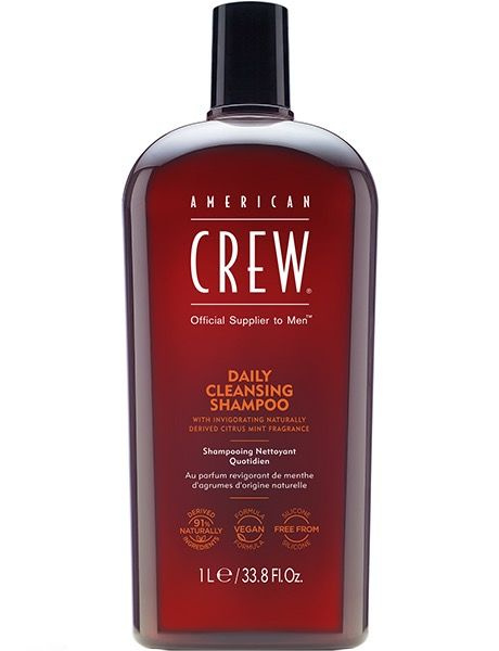 AMERICAN CREW DAILY CLEANSING SHAMPOO шампунь очищающий ежедневный для нормальных и склонных к жирности #1