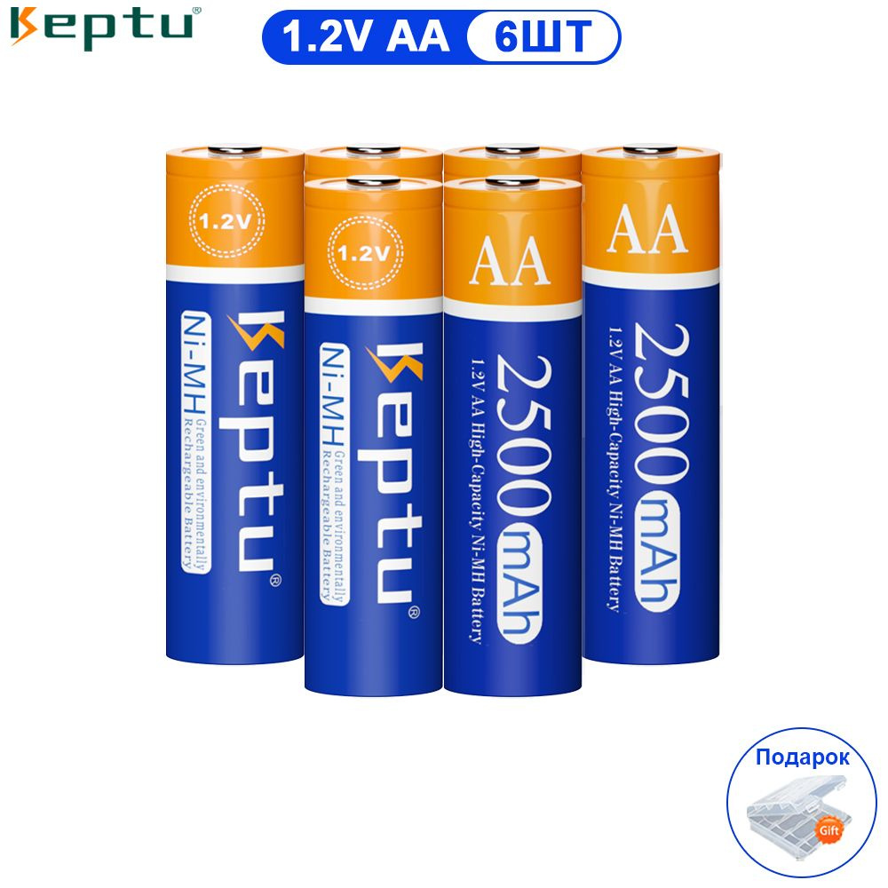 1.2 V Аккумуляторные батарейки ААА/(HR06) Ni-MH ( Мизинчиковые ) 2500 ...