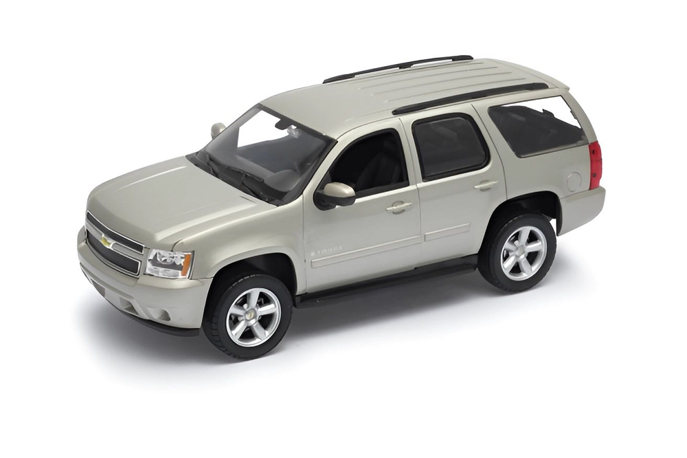 Машинка WELLY 1:24 Chevrolet Tahoe золотой #1