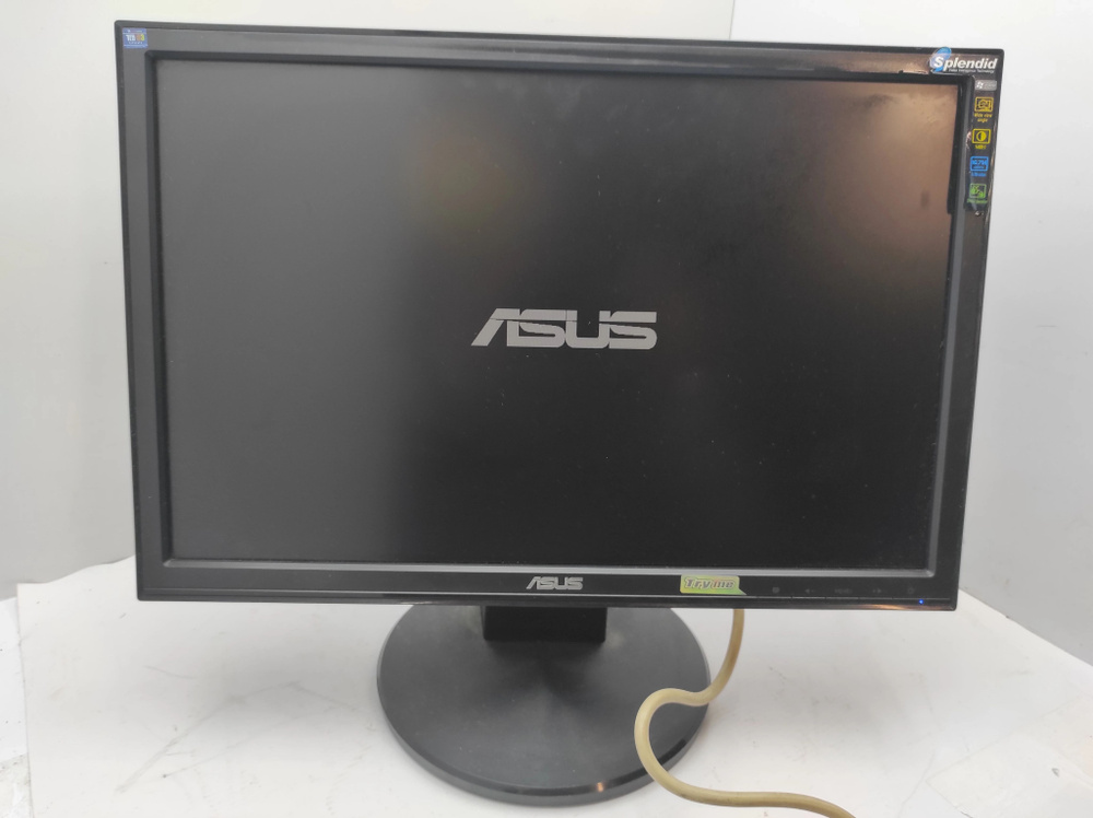 19" Монитор Asus vw196d, черный #1