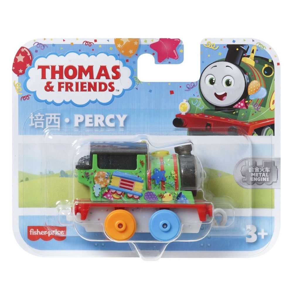 HMC34 Паровозик Thomas & Friends металлический герои мультфильмов Томас и  его друзья Percy