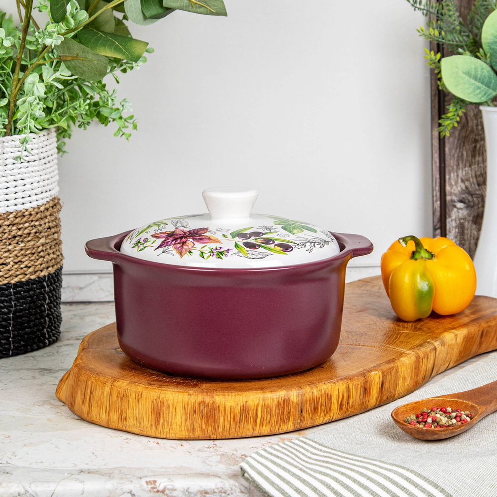 Кастрюля Appetite, Керамика, 1,6 л - купить по выгодной цене в интернет ...