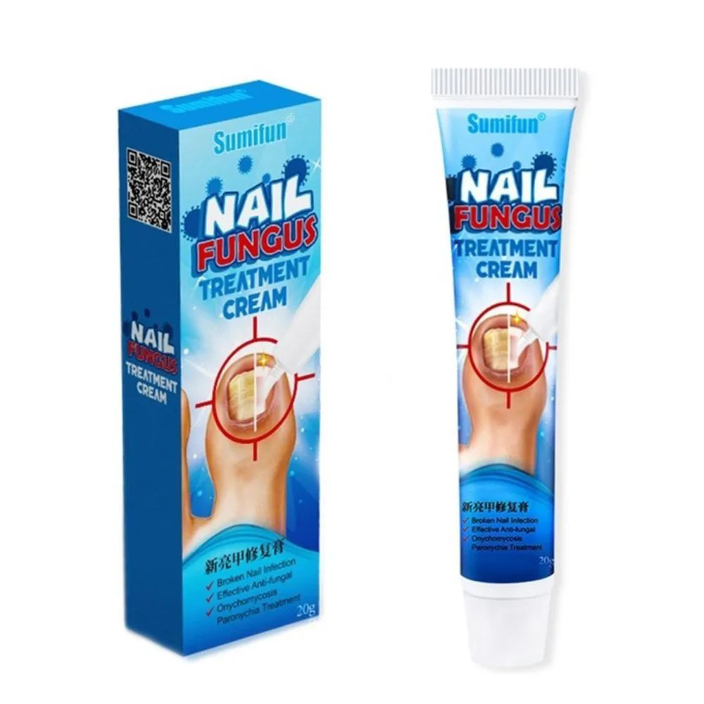Травяной крем от грибка ногтей Sumifun Nail Fungus Treatment Cream, 20 ...