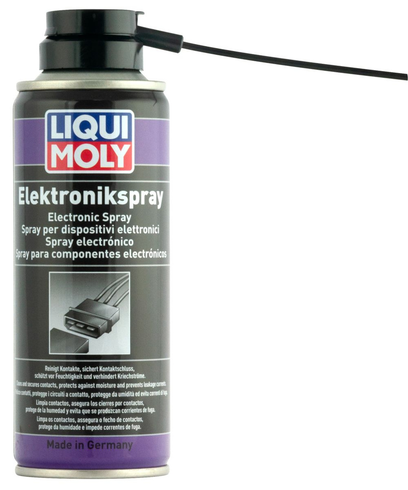 LIQUI MOLY Смазка для электроконтактов авто Electronic-Spray 0,2л, арт. 3110  #1