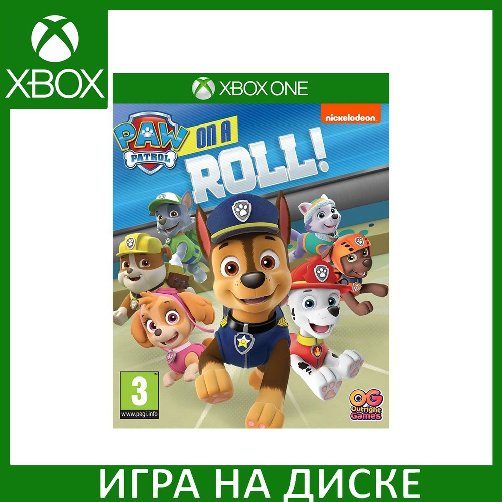 Игра PAW Patrol On a Roll (Щенячий патруль) (Xbox One) Диск для Xbox One