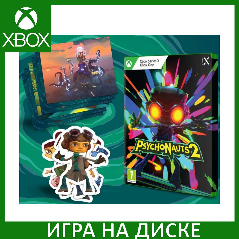 Игра Psychonauts 2 Motherlobe Edition (Xbox Series X) Диск для Xbox Series X