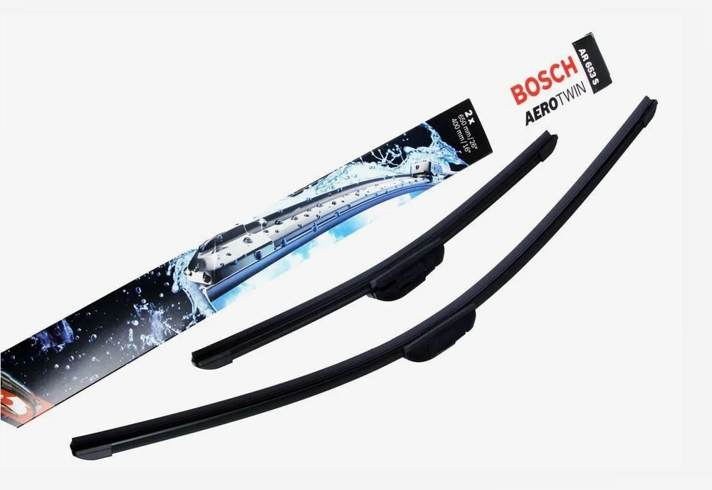 Комплект бескаркасных щеток стеклоочистителя Bosch 3397118911 ...