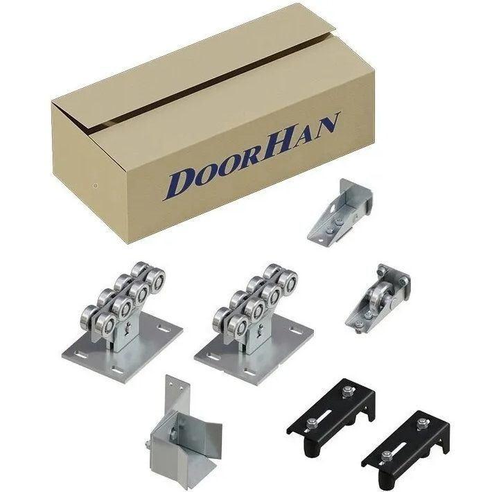 Комплект роликов для откатных ворот Doorhan до 450кг. Для балки 71х60х3 ...