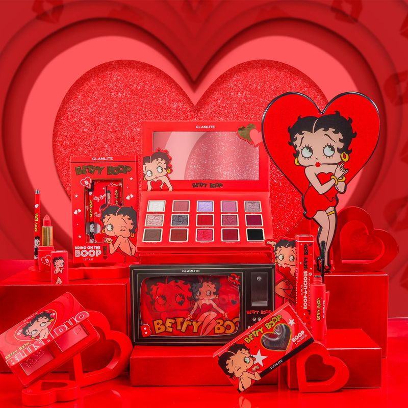 Набор декоративной косметики Glamlite Betty Boop x Glamlite Full