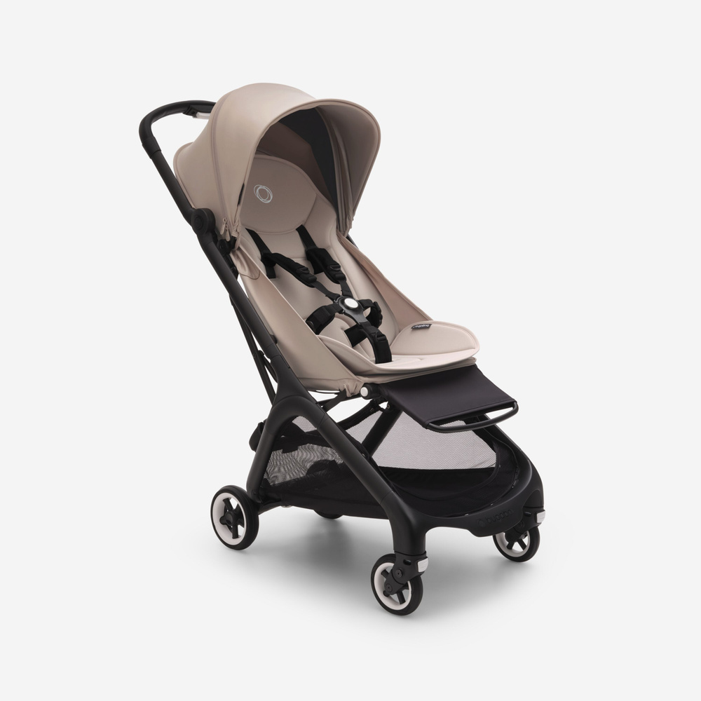 Коляска Bugaboo Butterfly Complete Black/Desert taupe #1