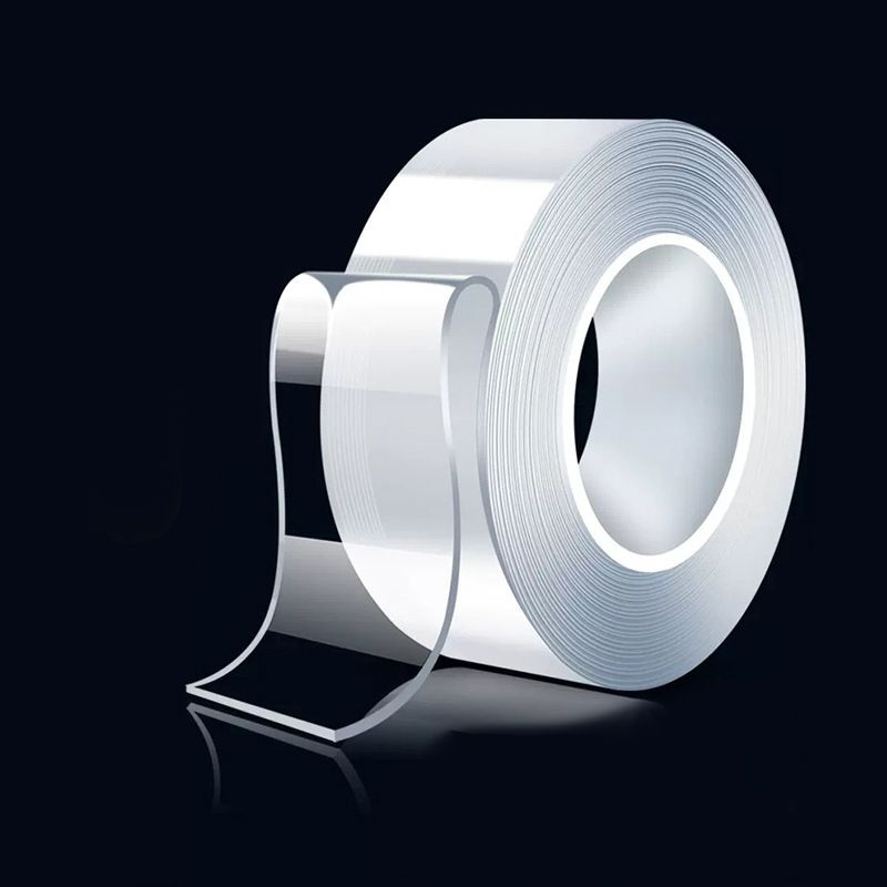 Двухсторонний cкотч прозрачный, клейкая лента, нанолента, липкая лента ...