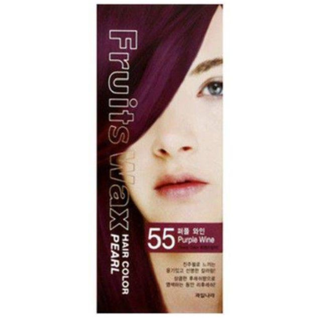 Welcos Fruits Wax Pearl Hair Color краска для волос на фруктовой основе