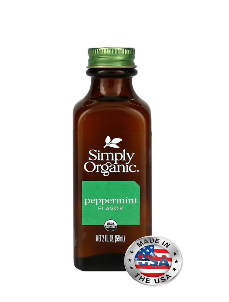 Simply Organic Экстракт перечной мяты (59 мл) - купить с доставкой по ...