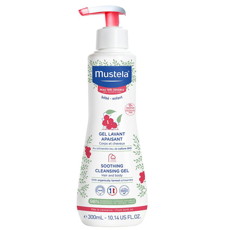 Очищающий гель для чувствительной кожи, 300 мл Mustela #1