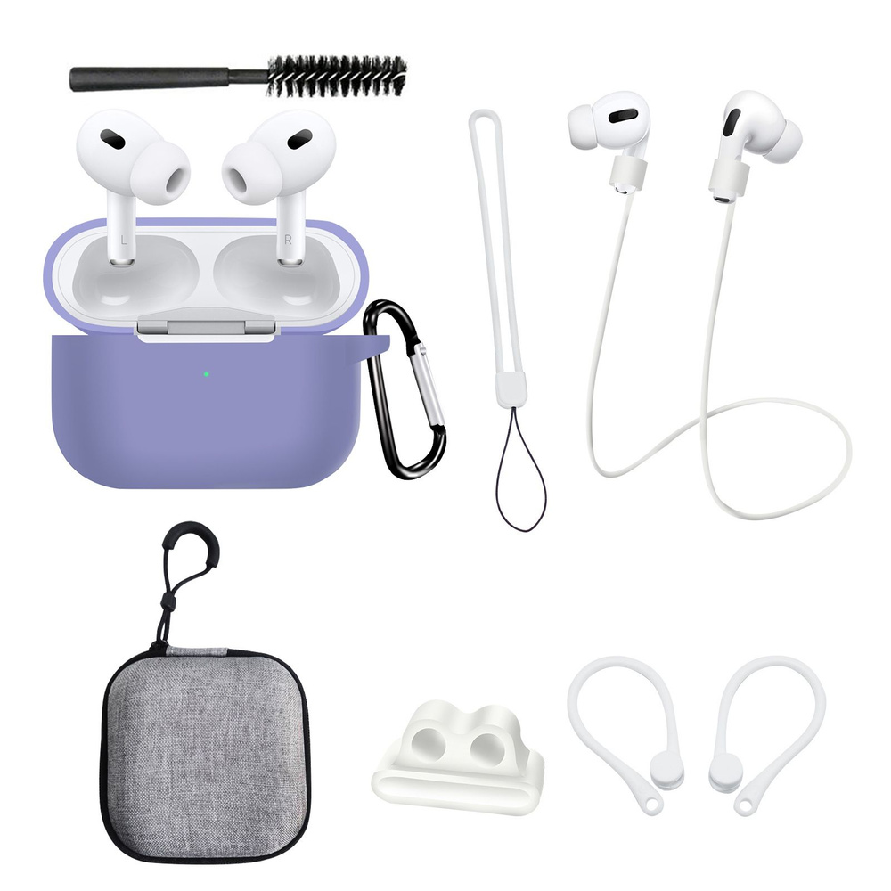 Защитный чехол для Bluetooth-наушников Apple Airpods Pro2 поколения ...