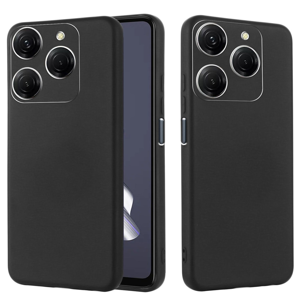 Силиконовый чехол для Tecno Spark 20 Pro / Техно Спарк 20 Про, soft ...