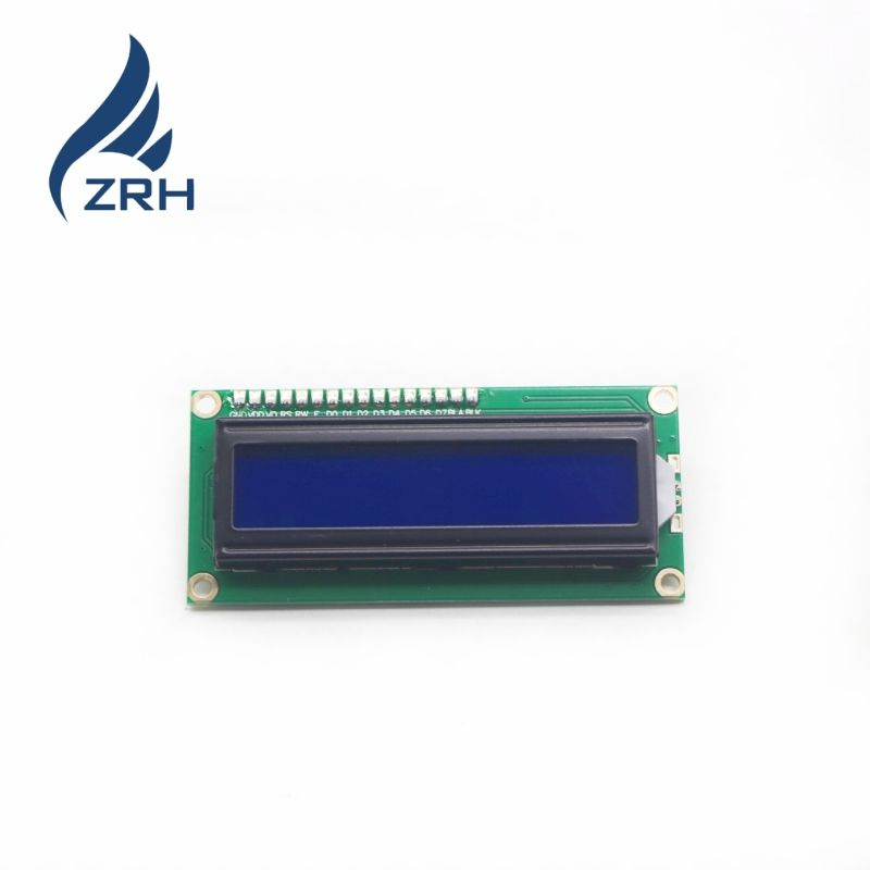 ЖК-дисплей с синим экраном 1602 А 5 В с подсветкой IIC/I2C - купить с ...