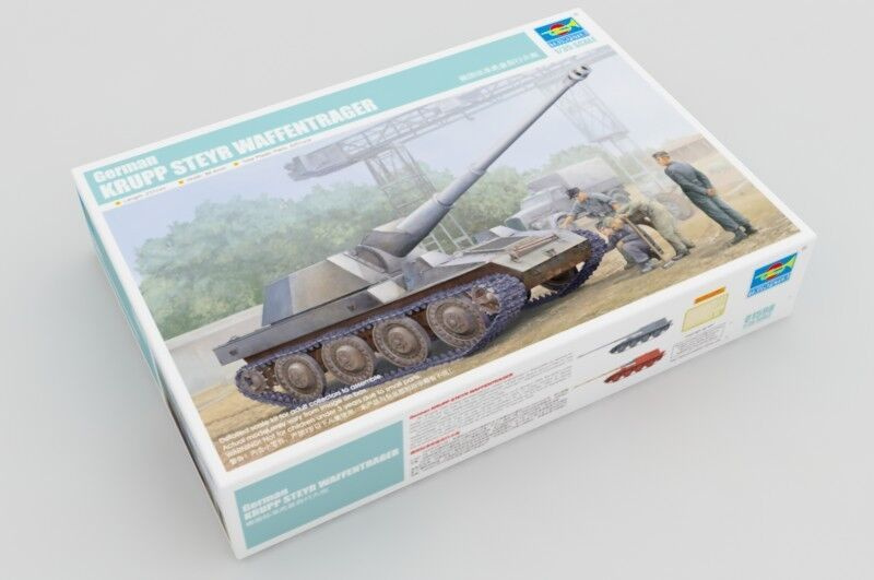 Trumpeter 1/35 01598 Немецкий Krupp Steyr Waffentrager Танки #1