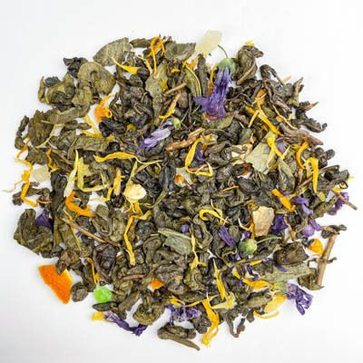 Зеленый чай BERRY-TEA "Вкус праздника" 18гр под стакан Эконом  #1