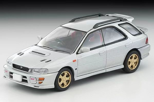 Машинка 2403 TOMYTEC 1:64 TLV LV-N281c WRX STI silver diecast car model #1