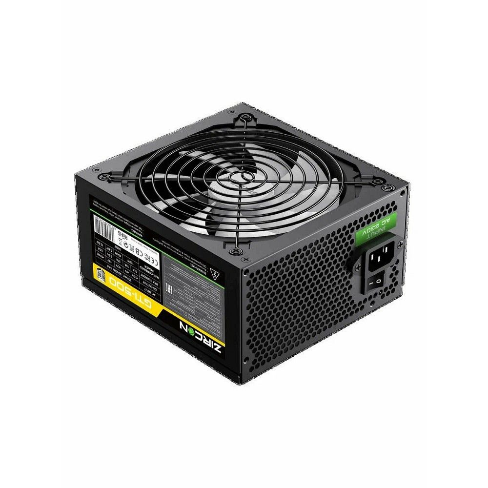 ZIRCON Блок питания ATX 500W GTI-500 - купить с доставкой по выгодным ...