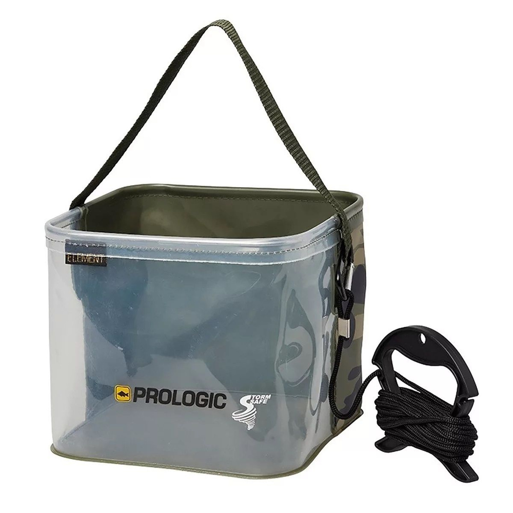 Ведро с прозрачной стенкой 11 л Prologic (Пролоджик) - Element Trans ...