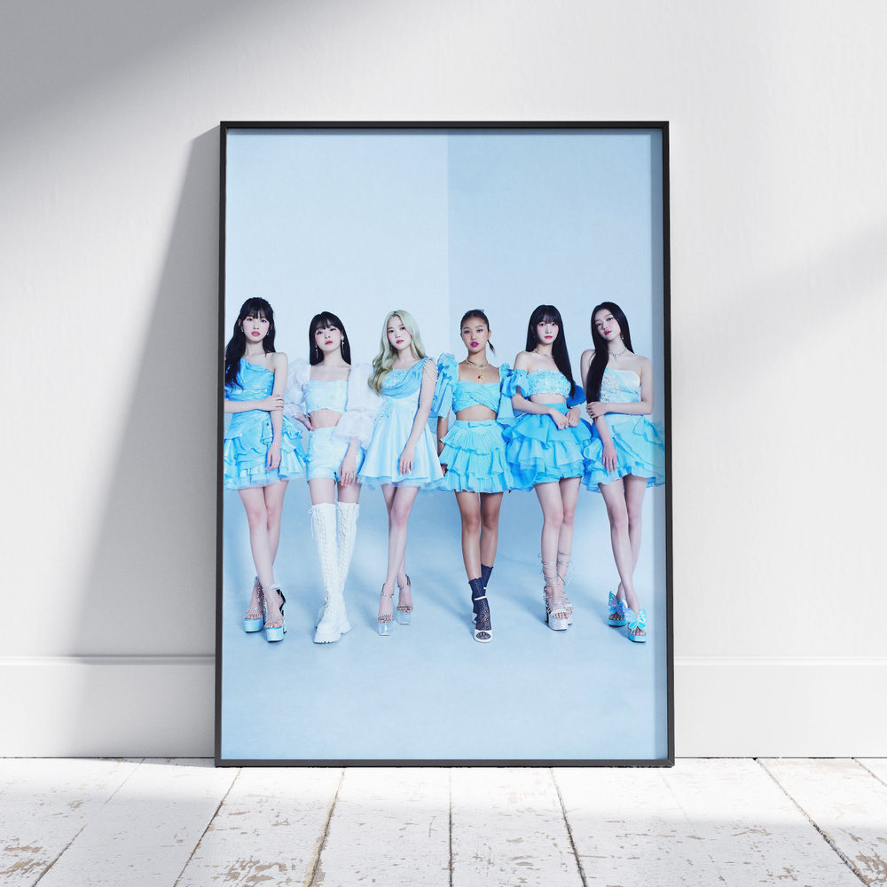 Плакат на стену для интерьера КПОП (OH MY GIRL - Общее 4) - Постер по K-POP музыке формата А4 (21x30 #1