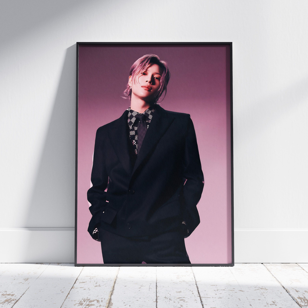 Плакат на стену для интерьера КПОП (SHINee - Тхэмин - Taemin 1) - Постер по K-POP музыке формата А4 (21x30 #1