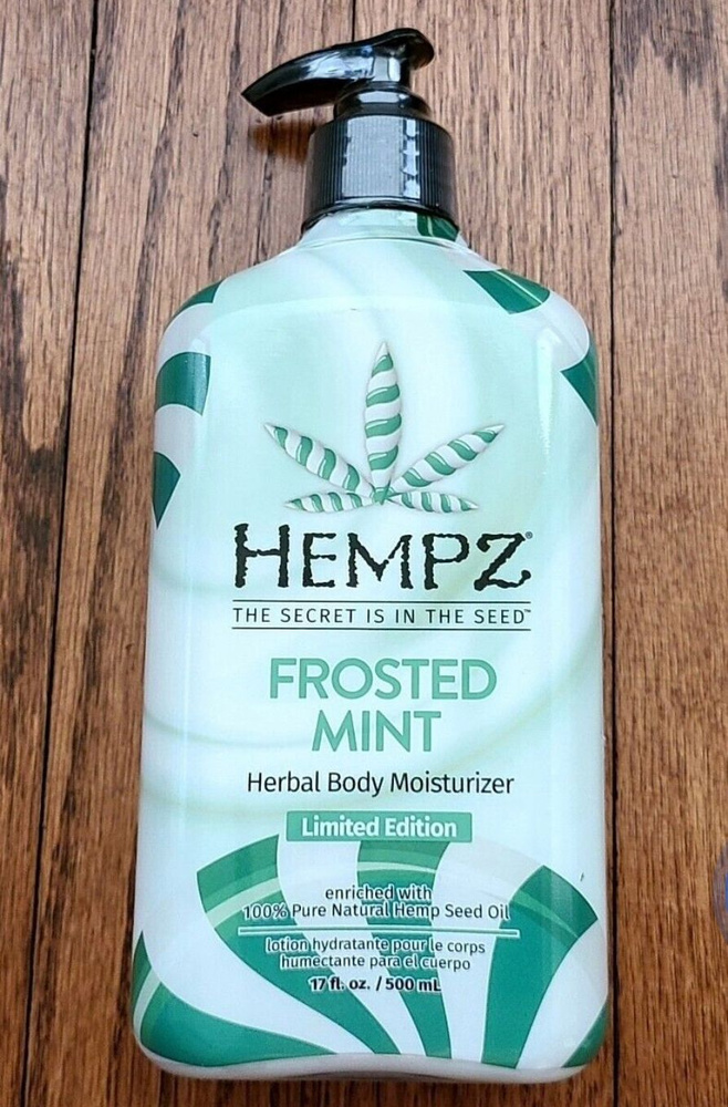 Hempz Молочко Frosted Mint Herbal Body Moisturizer Limited Edition 500 мл #1