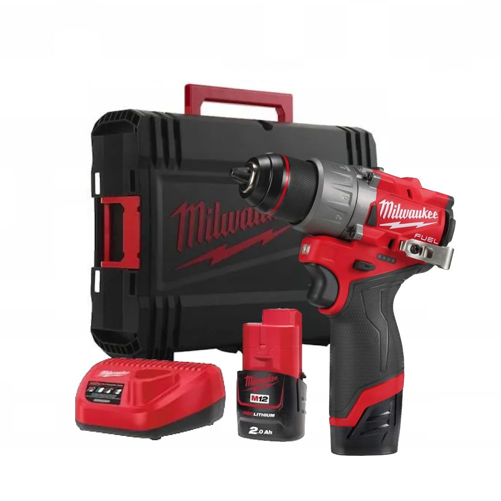 Аккумуляторная дрель-шуруповерт Milwaukee M12 FDD2-202 4933479873 ...