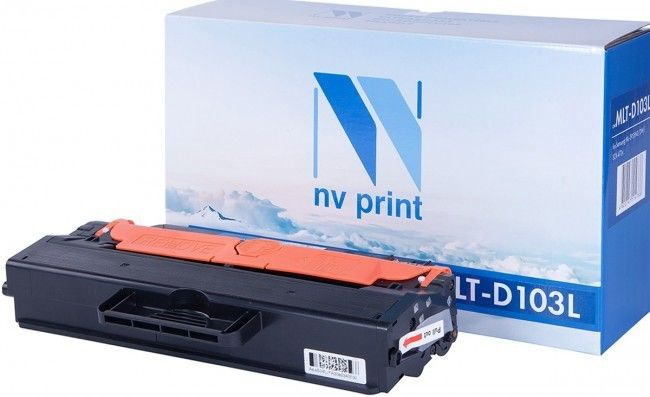 Лазерный картридж NV Print MLT-D103L черный ресурс 2 500 страниц #1