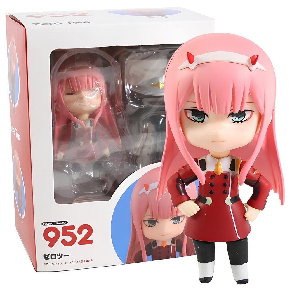 Фигурка Аниме Милый во Франксе Ноль Два / Darling zero two 02 (10см) 952 -  купить с доставкой по выгодным ценам в интернет-магазине OZON (668522541)