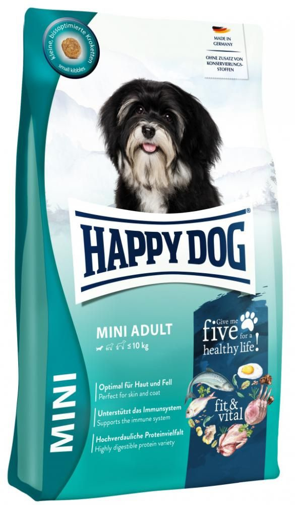 Happy Dog Fit and Vital MINI ADULT для собак мелких пород (10 кг.) #1