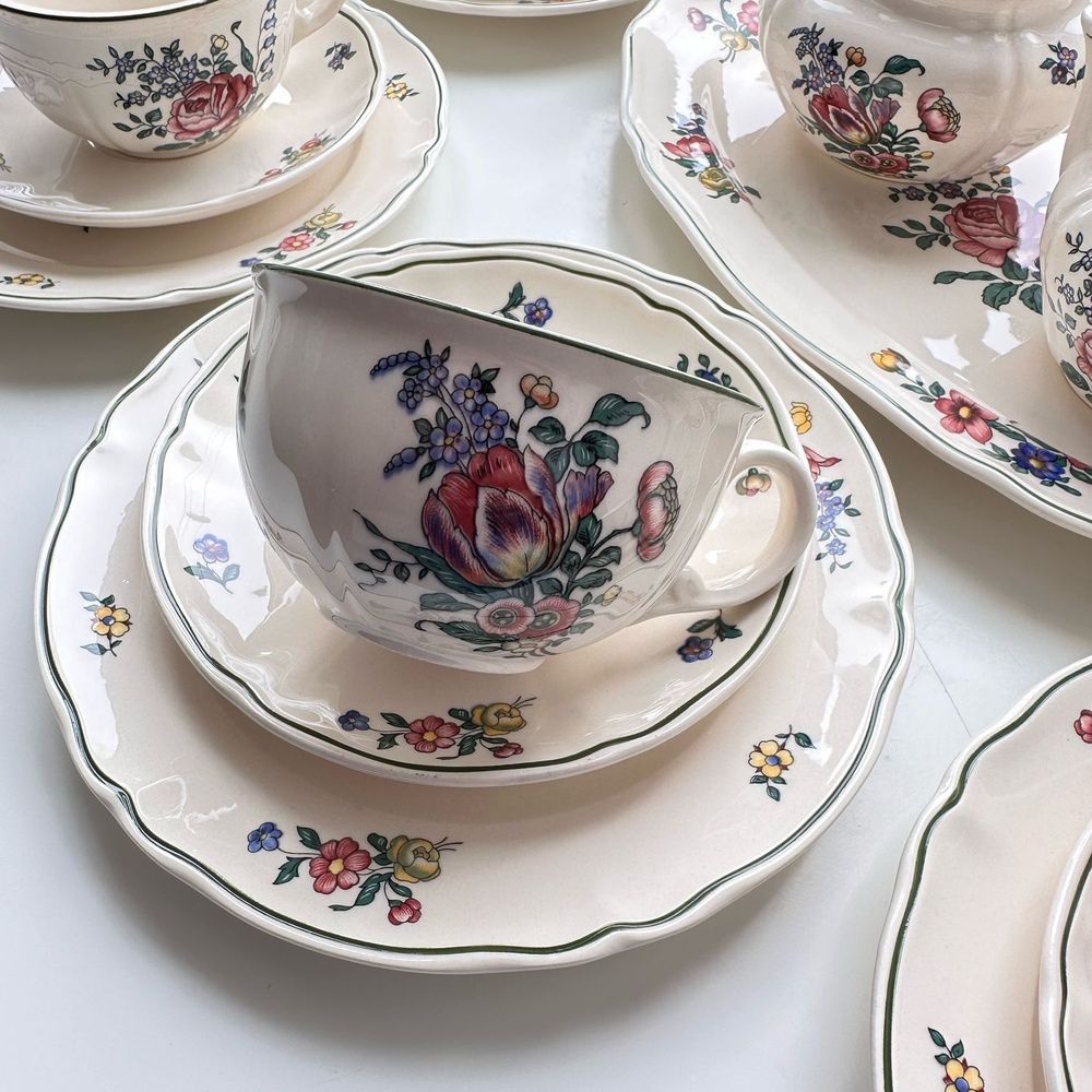 Чайное трио винтажное Коллекция Alt Strassburg Villeroy&Boch