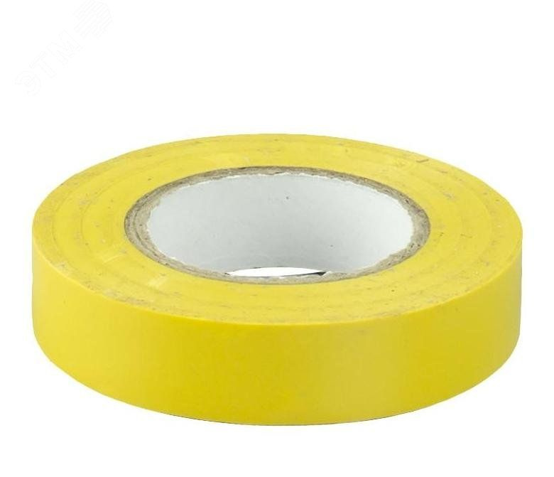 Изолента IEK ПВХ желто-зеленая 15мм 20м UIZ-13-10-K52 #1
