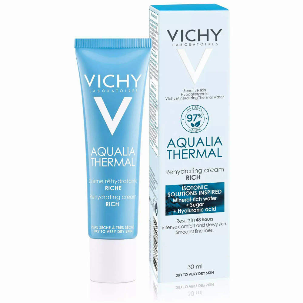 Крем VICHY Aqualia Thermal Насыщенный для Сухой Кожи Аквалия Термаль, 30 мл  #1