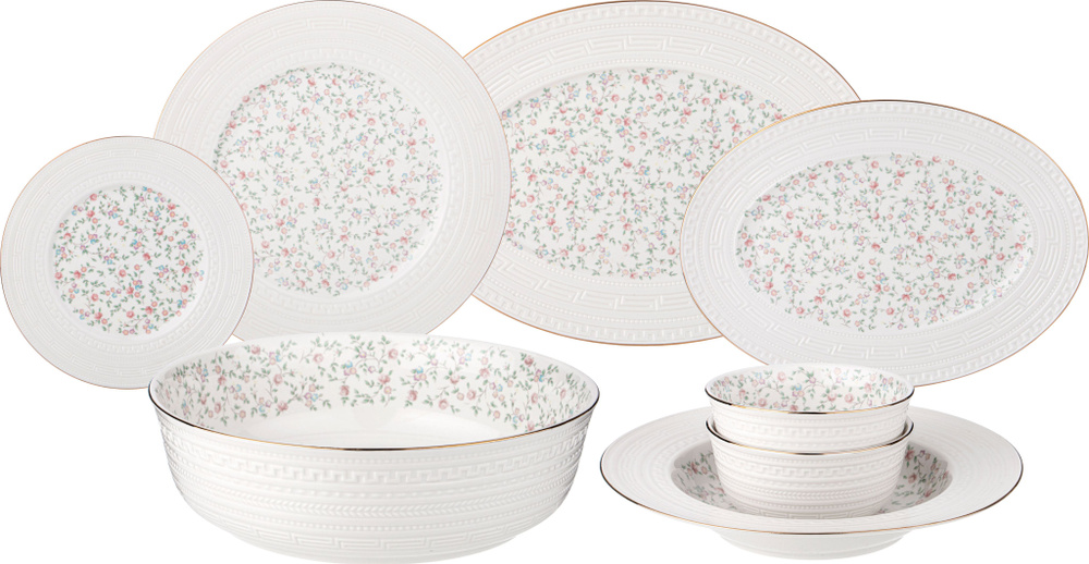 Столовый сервиз из фарфора Lefard "Фабьен" на 6 персон 23 предмета ...