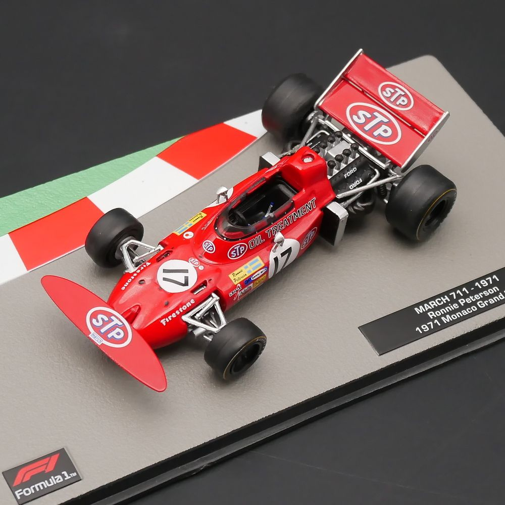 Модель IXO 1:43 March 711 Renault Lotus Mclaren Ferrari 312T F399 Honda ...