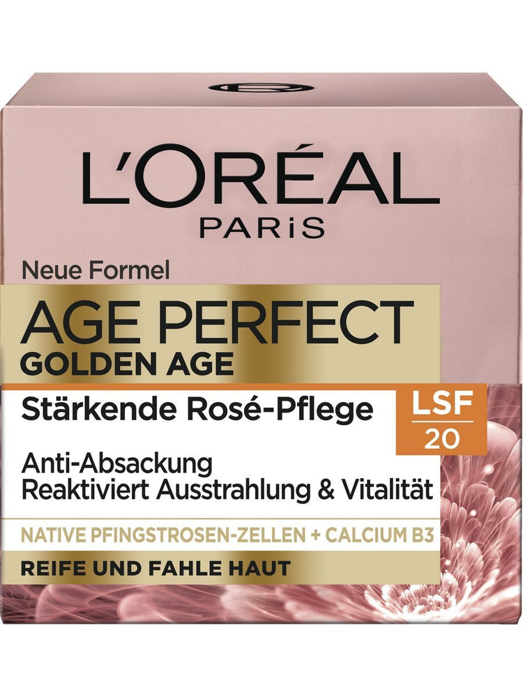 Крем для ухода за кожей L Oreal Paris Age Perfect Golden Age Rose-Creme Tag LSF 20  #1