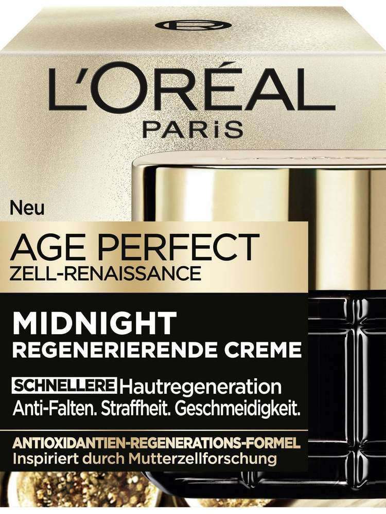 Крем для ухода за кожей L Oreal Paris Age Perfect Zell-Renaissance Midnight Regenerierende Creme  #1