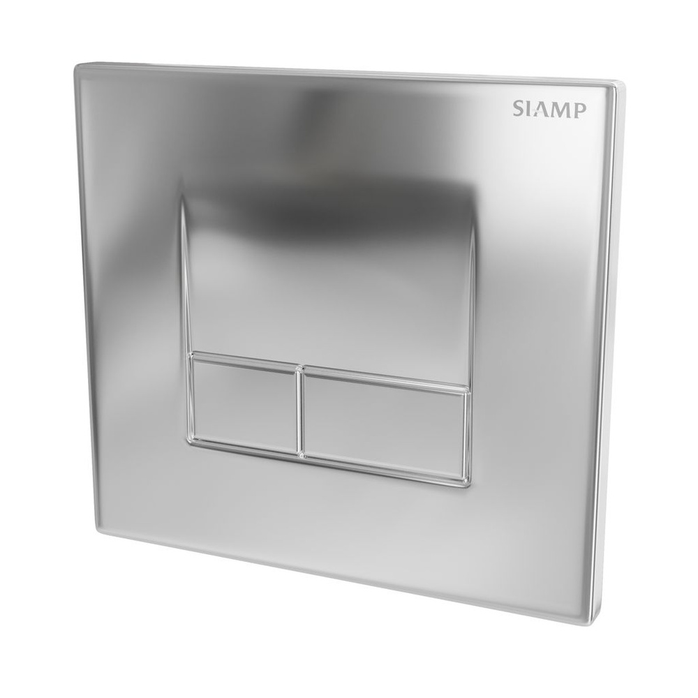Кнопка для инсталляции Siamp Smarty 31191410 хром глянцевый - купить ...