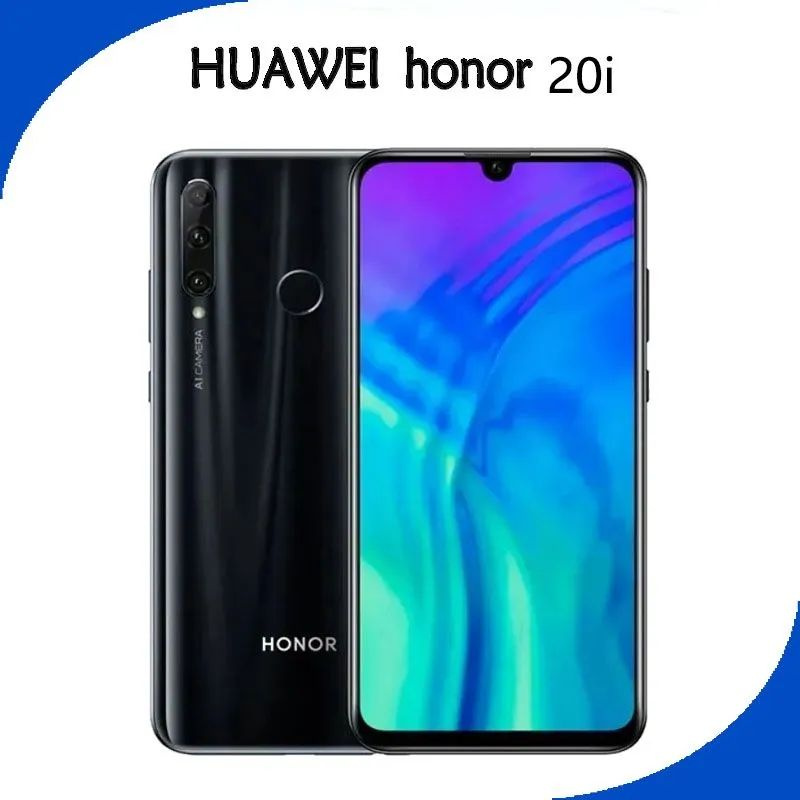 HUAWEI Смартфон Honor 20i-4/128 Global 4/128 ГБ, черный #1