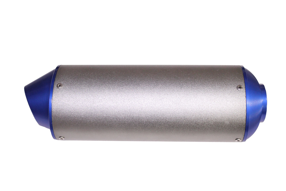 Глушитель кросс CNC синий на мотоцикл, питбайк, эндуро - купить по ...