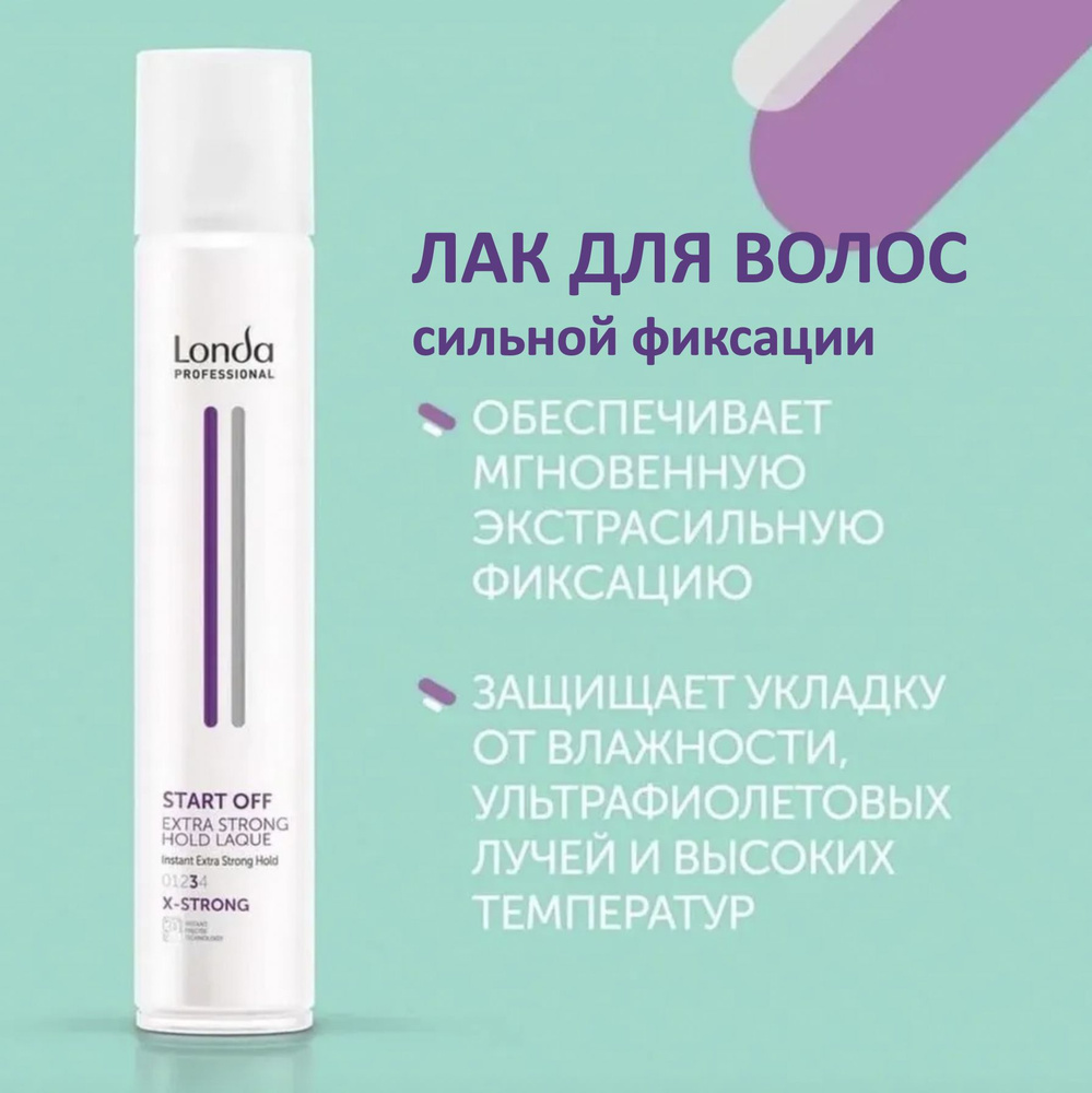 Londa Professional Лак для волос экстрасильной фиксации Start Off 500мл  #1