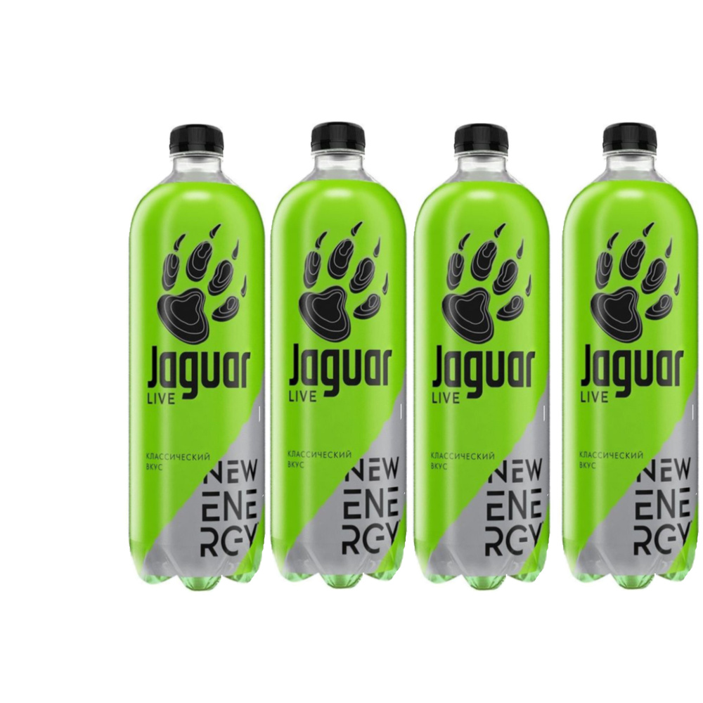 Напиток безалкогольный сильногазированный Jaguar Live Маx 1,0 л ПЭТ*4шт  #1