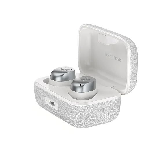 Наушники Sennheiser MOMENTUM True Wireless 4 White Silver #1