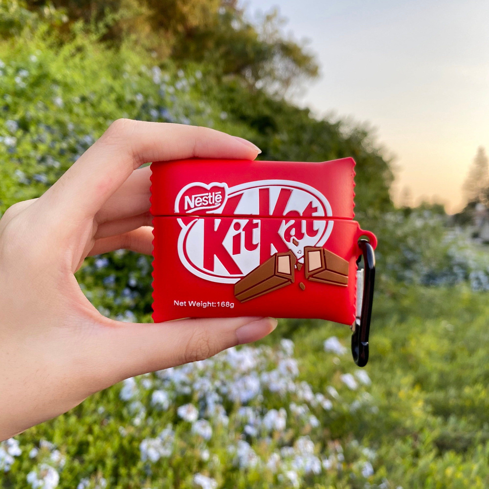 Чехол для наушников Apple AirPods Pro с карабином: KitKat #1