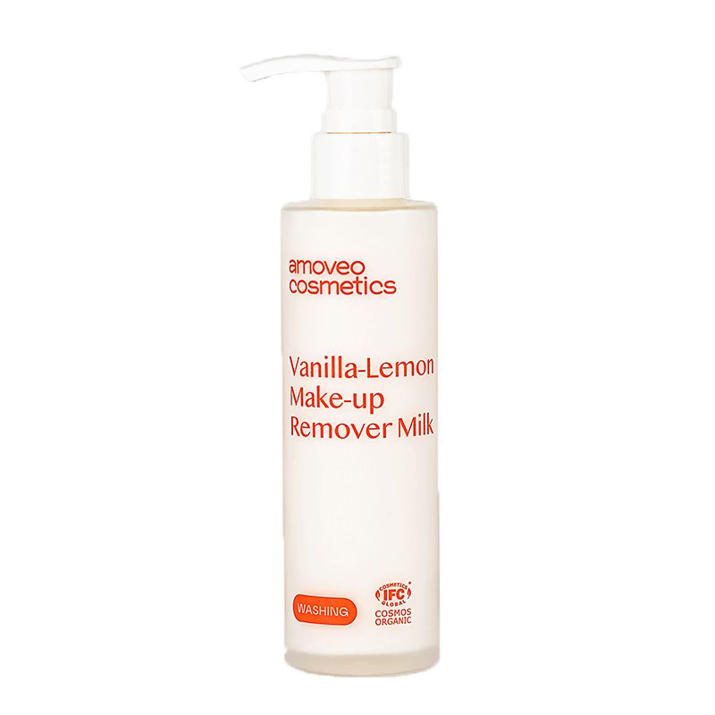 Amoveo Очищающее лимонно-ванильное молочко "VANILLA-LEMON MAKE-UP REMOVER MILK"  #1